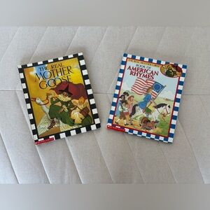 | Scholastic | Vintage The Real Mother Goose Hardcover Books (2)
